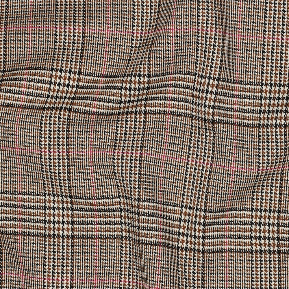 Tartan check - camel/rosa
