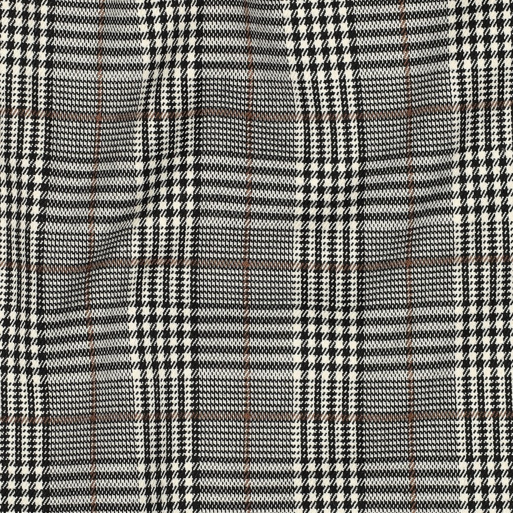 Tartan check - beige/schwarz