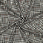 Tartan check - beige/schwarz