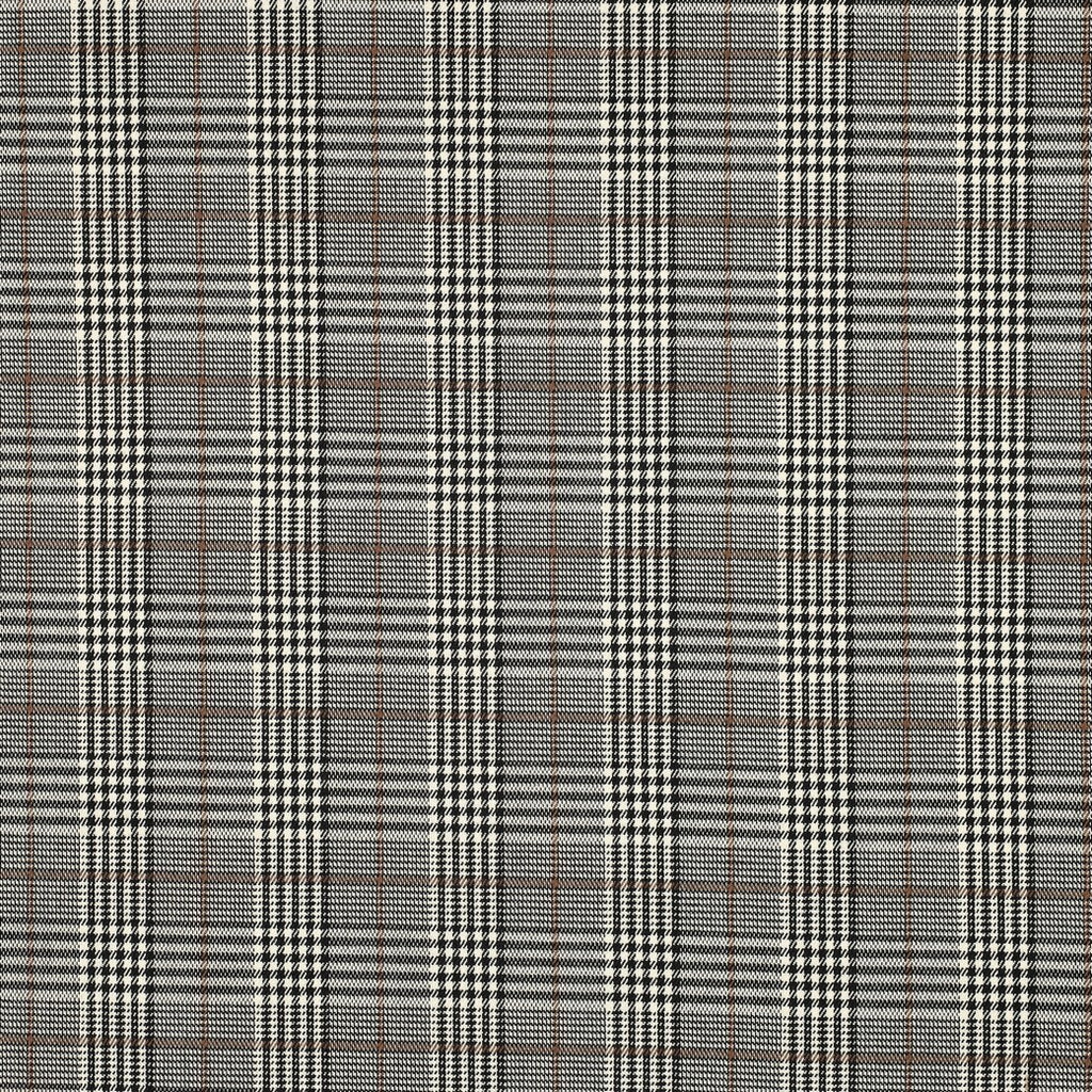 Tartan check - beige/schwarz