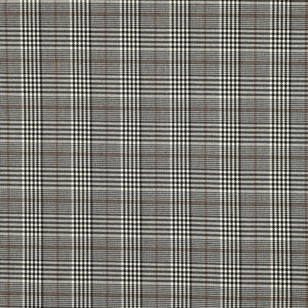 Tartan check - beige/schwarz