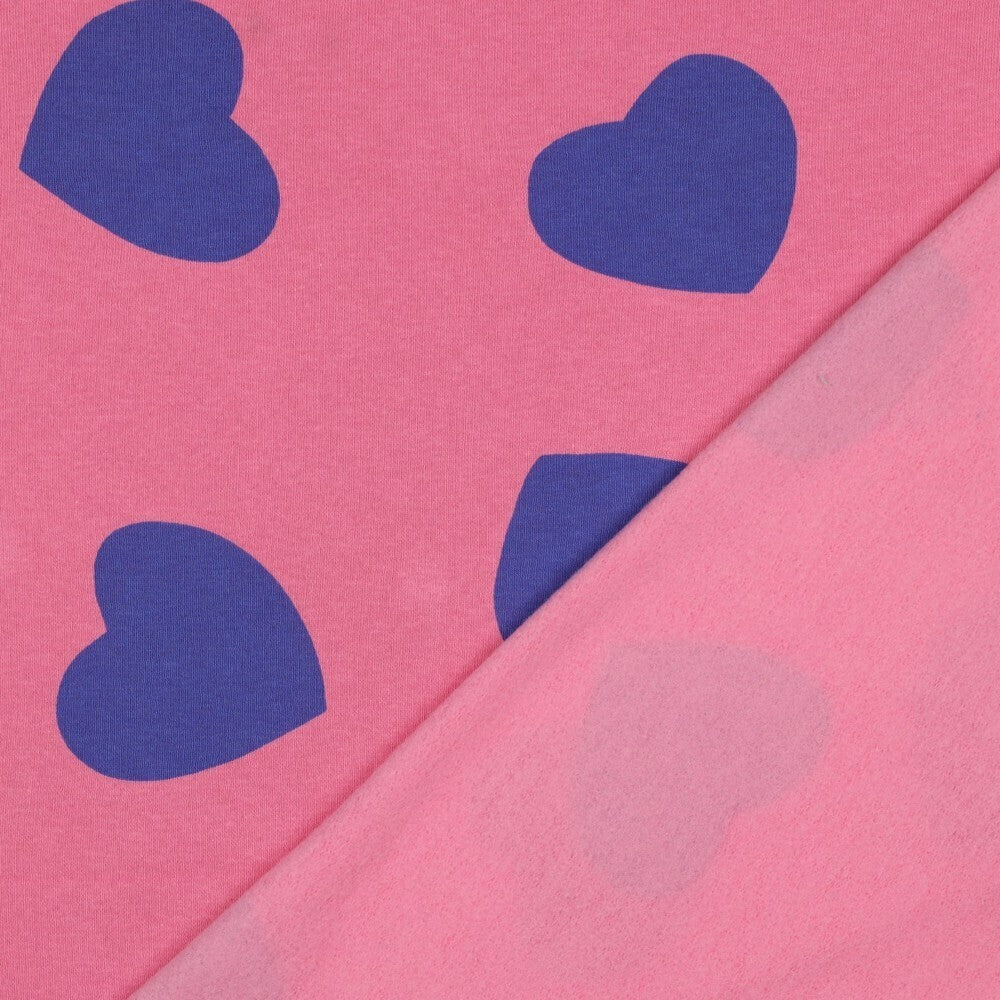 Heavy Sweat "hearts" - pink *Videovorstellung"
