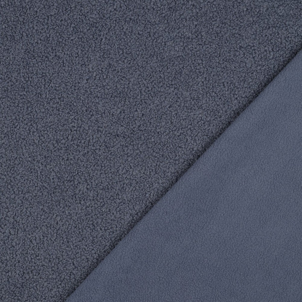 Teddyfleece - jeansblau