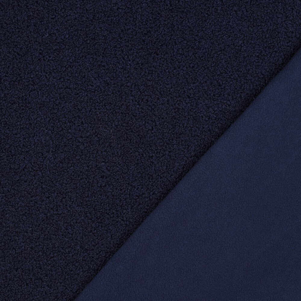 Teddyfleece - nachtblau
