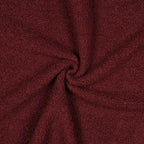 Teddyfleece - weinrot