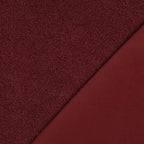Teddyfleece - weinrot