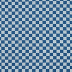 Musselin/Double Gauze "Schachbrett" - blau