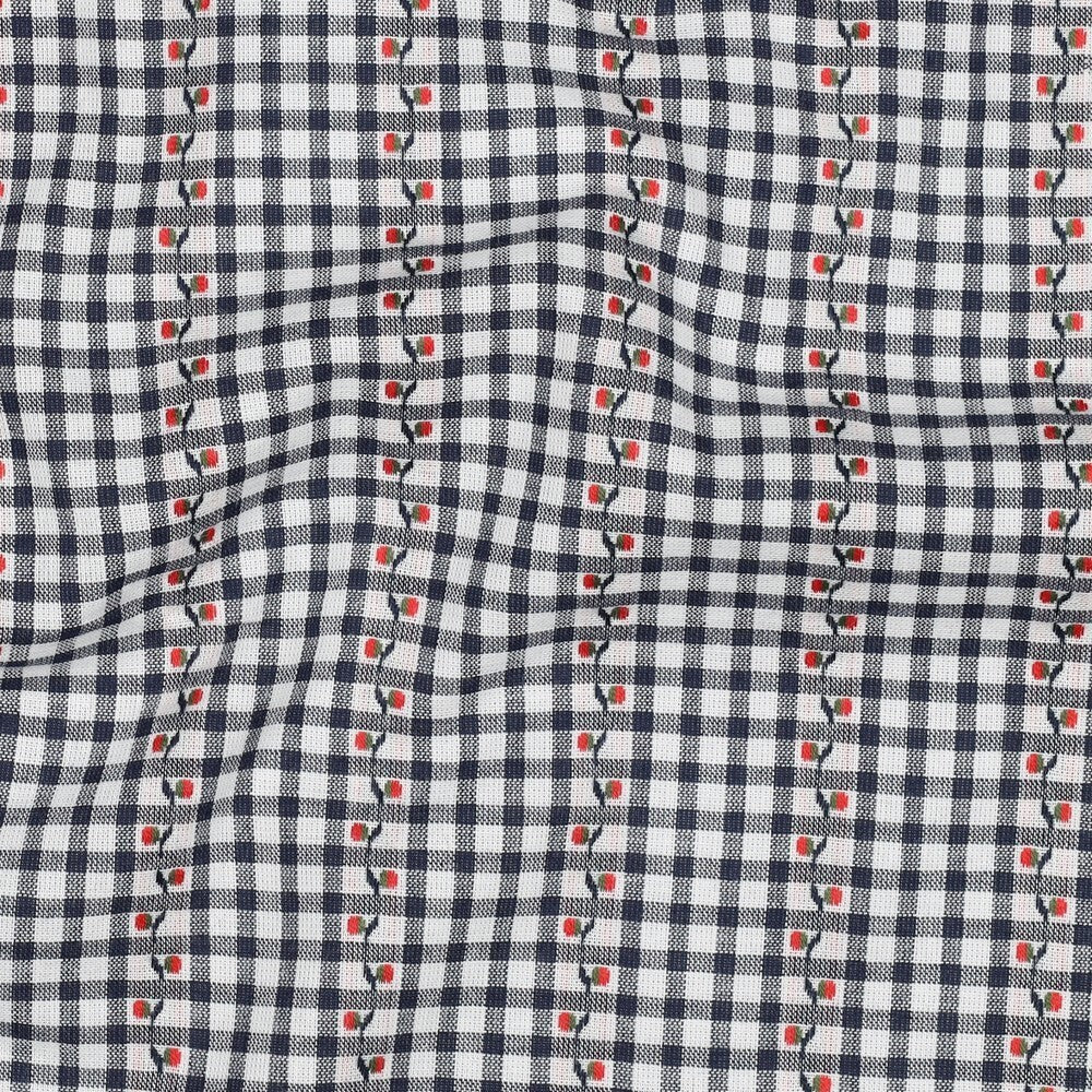Baumwoll Jacquard - Blümchen