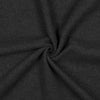 Mantelstoff uni "Softcoat" - anthrazit meliert