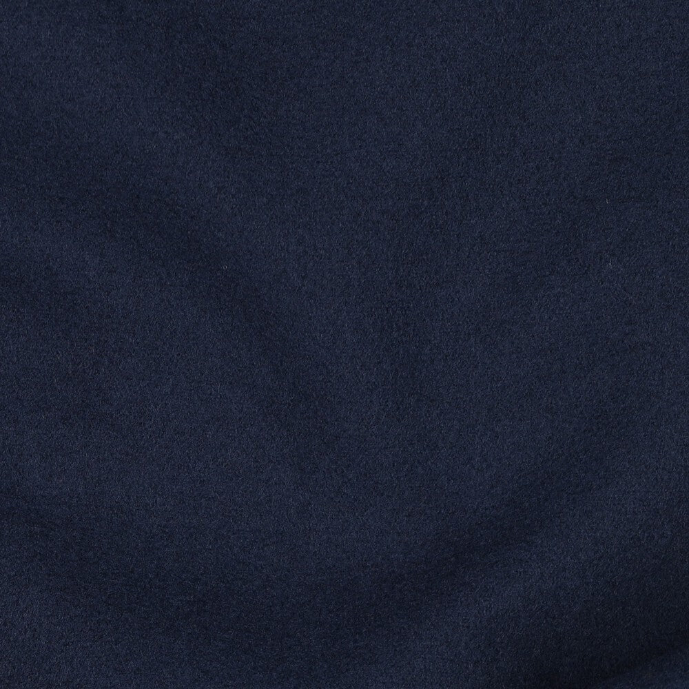 Mantelstoff uni "Softcoat" - navy