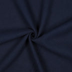 Mantelstoff uni "Softcoat" - navy - Reststück 1,4m