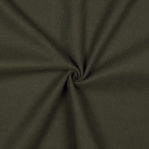 Mantelstoff uni "Softcoat" - army