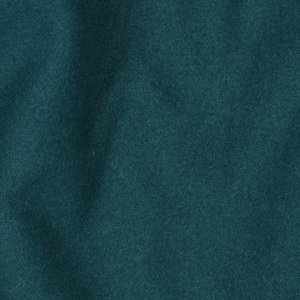 Mantelstoff uni "Softcoat" - petrol