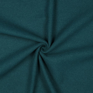 Mantelstoff uni "Softcoat" - petrol