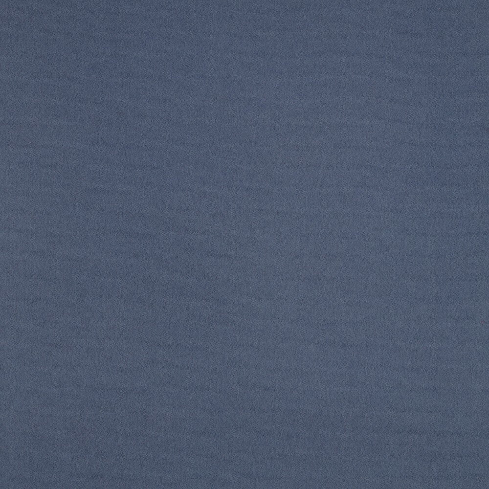 Mantelstoff uni "Softcoat" - jeansblau