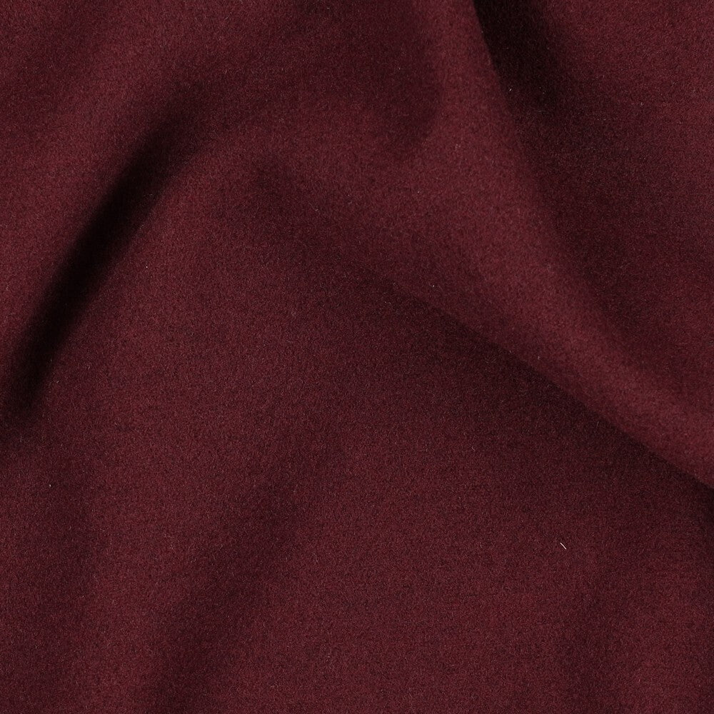 Mantelstoff uni "Softcoat" - bordeaux