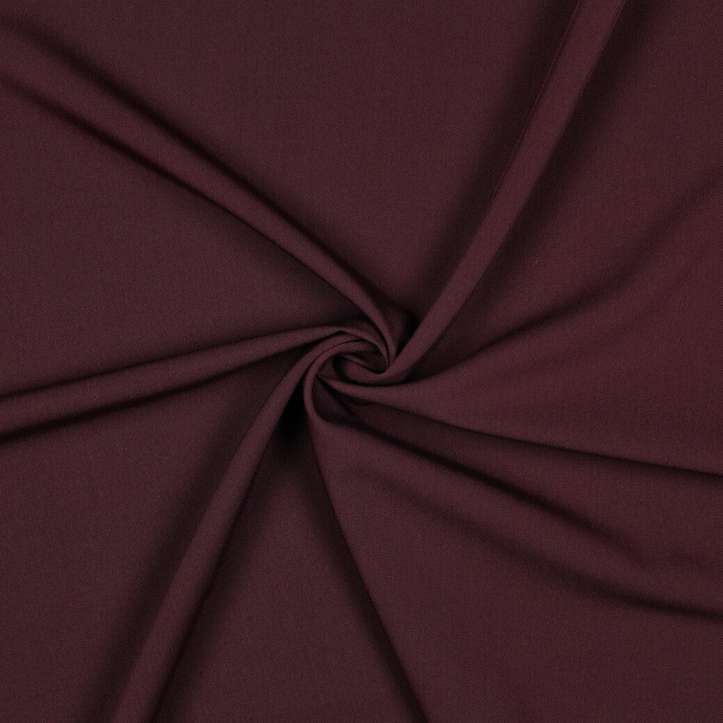 Gabardine - aubergine