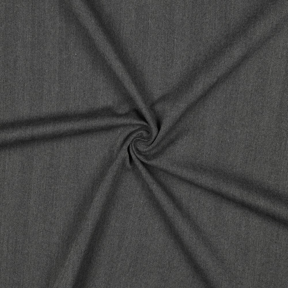 Webware Mischgewebe - Herringbone grau