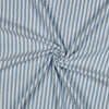 Musselin/Double feine Streifen - hellblau