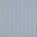 Musselin/Double feine Streifen - hellblau