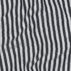 Musselin/Double feine Streifen - navy