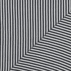 Musselin/Double feine Streifen - navy