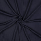 Rippjersey weich - navy