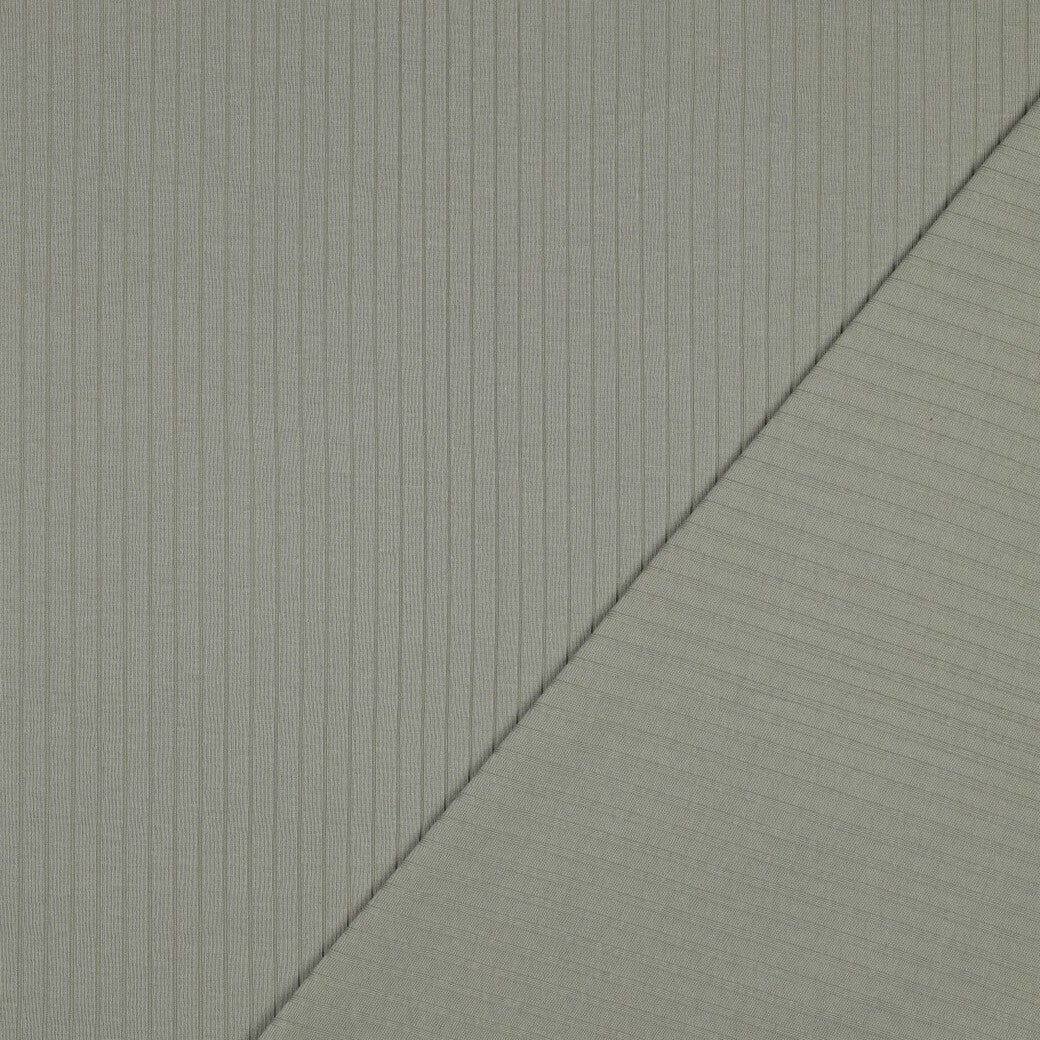 Rippjersey weich - hellgrün