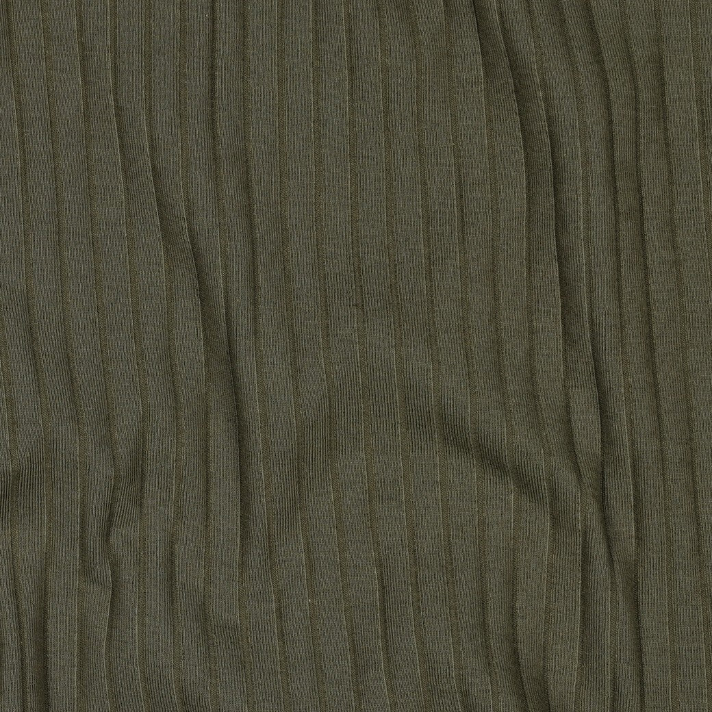 Rippjersey weich - oliv