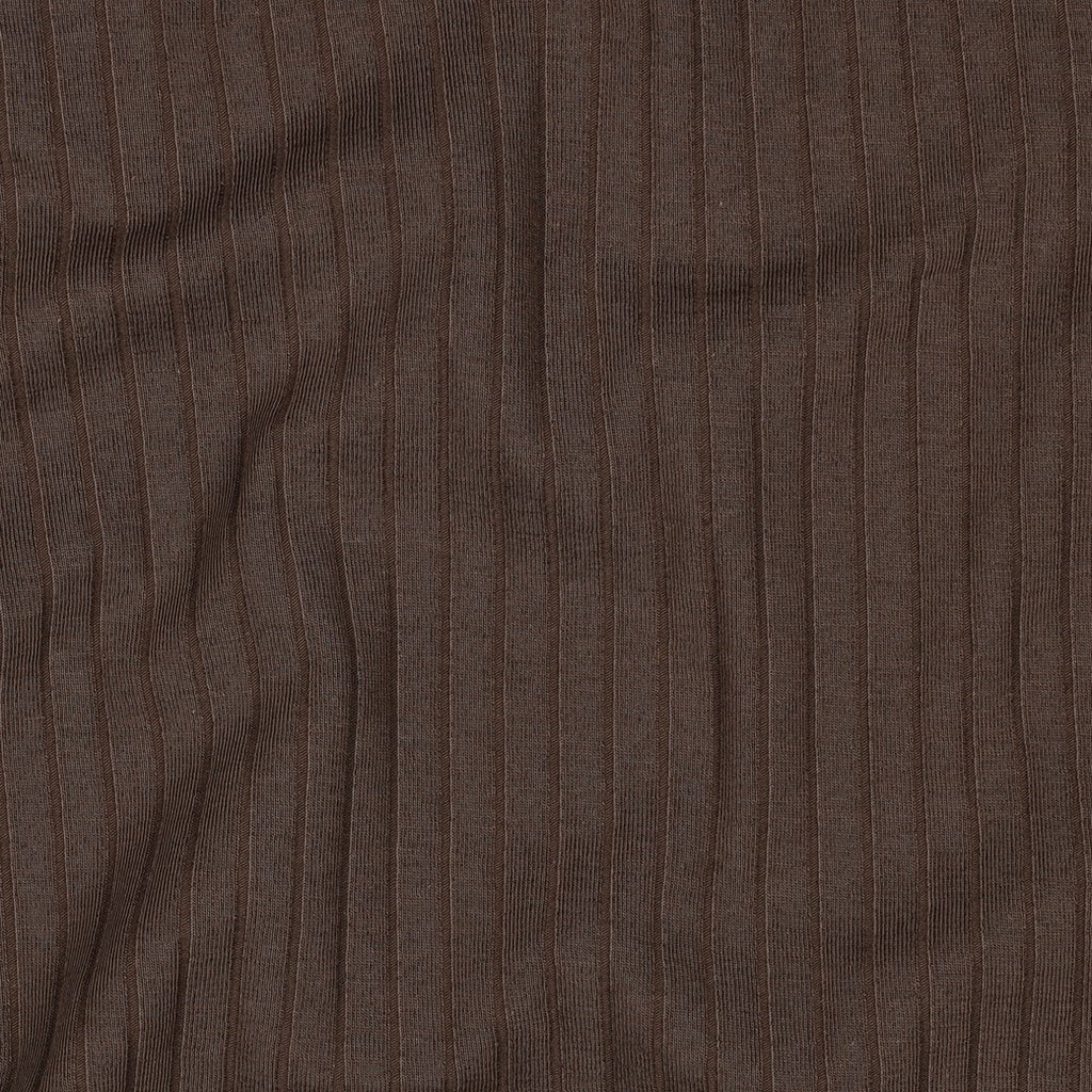 Rippjersey weich - braun