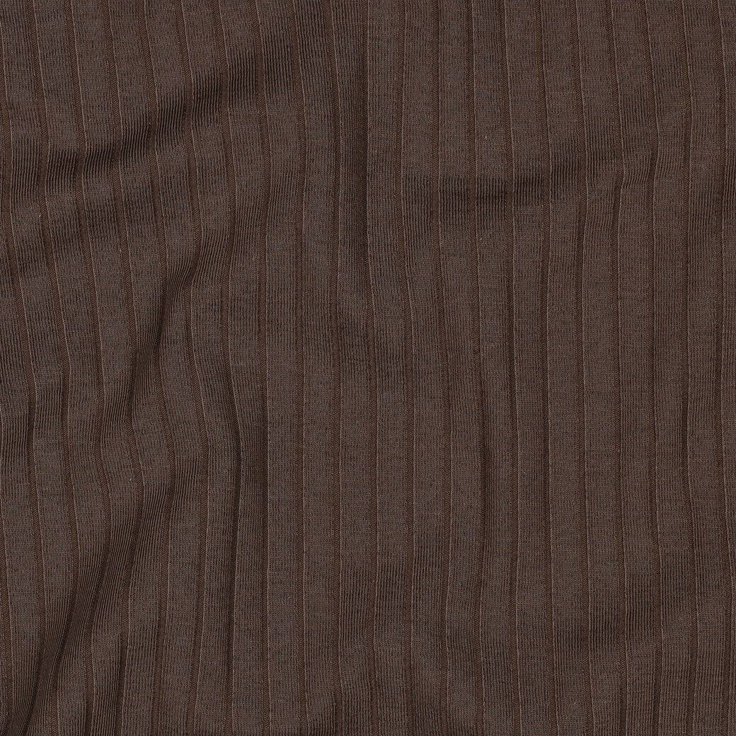 Rippjersey weich - braun