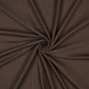 Rippjersey weich - braun