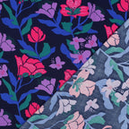 Viskose Nerida Hansen - Amira Floral dunkelblau *Videovorstellung*