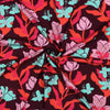 Viskose Nerida Hansen - Amira Floral bordeaux *Videovorstellung*