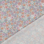 Baumwoll Popeline "fine flowers" - sand
