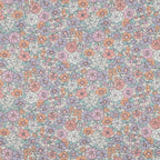 Baumwoll Popeline "fine flowers" - sand