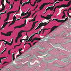 Baumwoll Satin brush - fuchsia