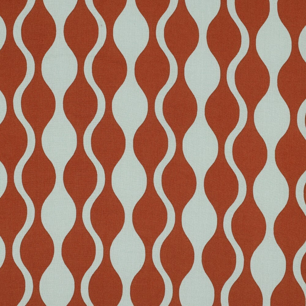 Viskose waves- mint/ocker (LENZING™ ECOVERO™)