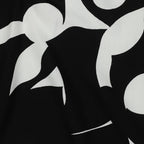 Viskose abstract - schwarz/weiß