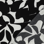 Viskose abstract - schwarz/weiß