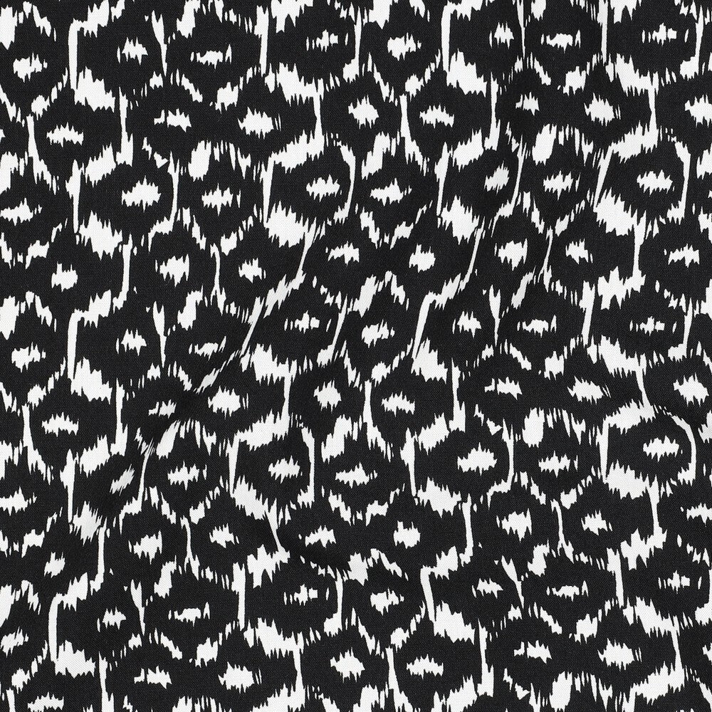 Viskose abstract - schwarz