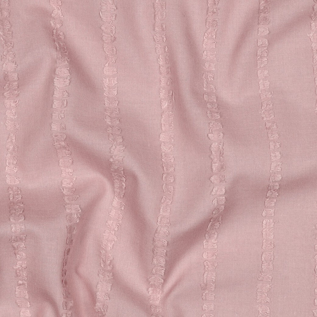 Baumwoll Volie Dobby "Stripes" - altrosa
