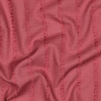 Baumwoll Volie Dobby "Stripes" - mauve