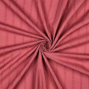 Baumwoll Volie Dobby "Stripes" - mauve