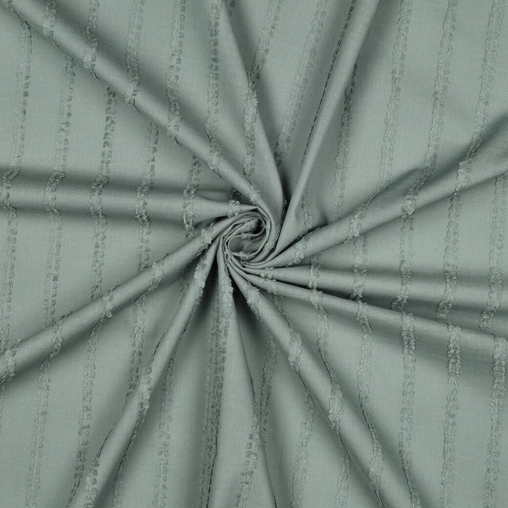 Baumwoll Volie Dobby "Stripes" - salbei
