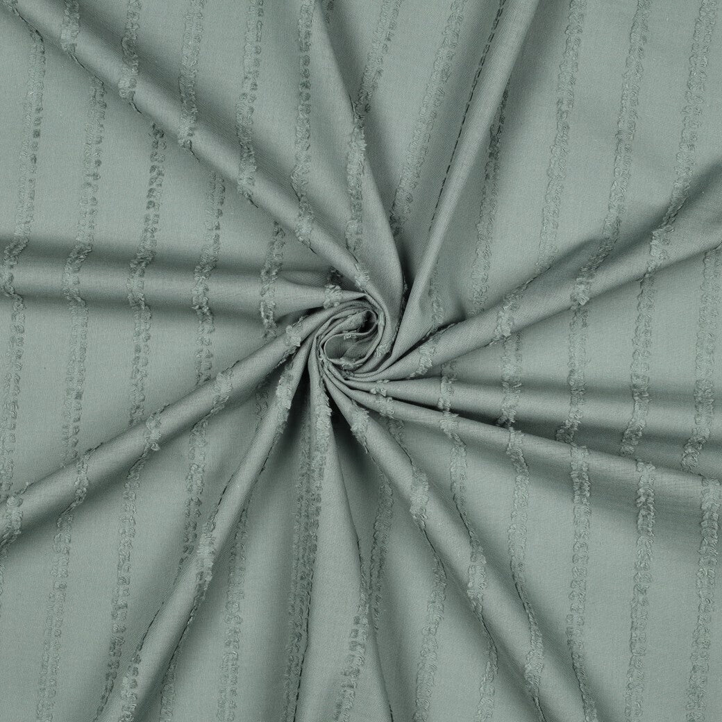Baumwoll Volie Dobby "Stripes" - salbei