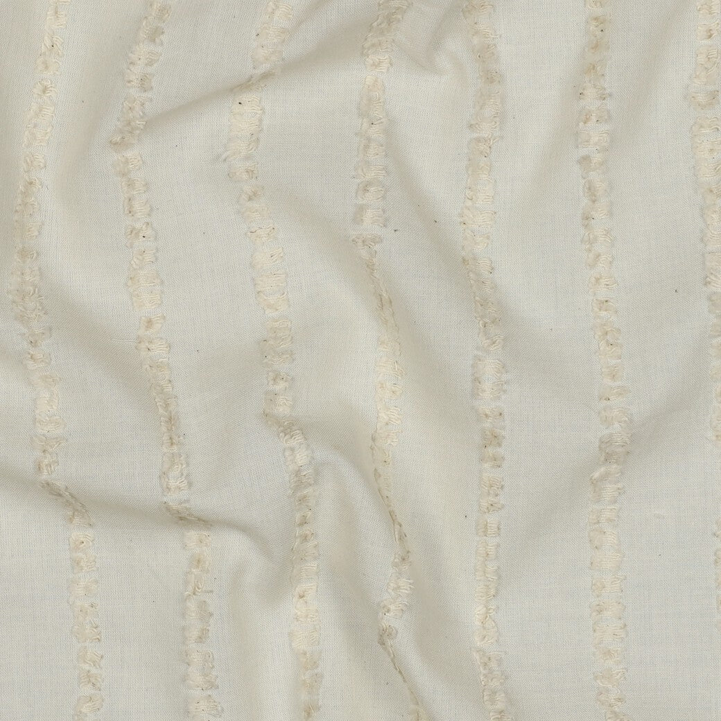Baumwoll Volie Dobby "Stripes" - natur