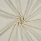 Baumwoll Volie Dobby "Stripes" - natur