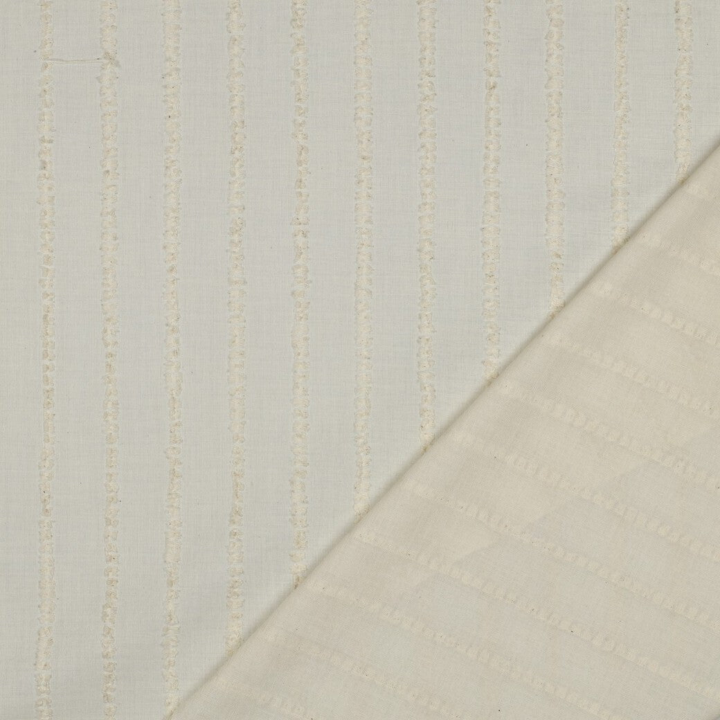 Baumwoll Volie Dobby "Stripes" - natur
