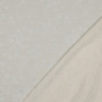 Viskose Jacquard - Blümchen ecru